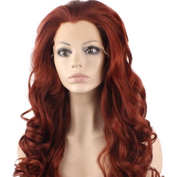 ?24”  COPPER CURLY LACE FRONT WIG? *NWT*
?? main image 3